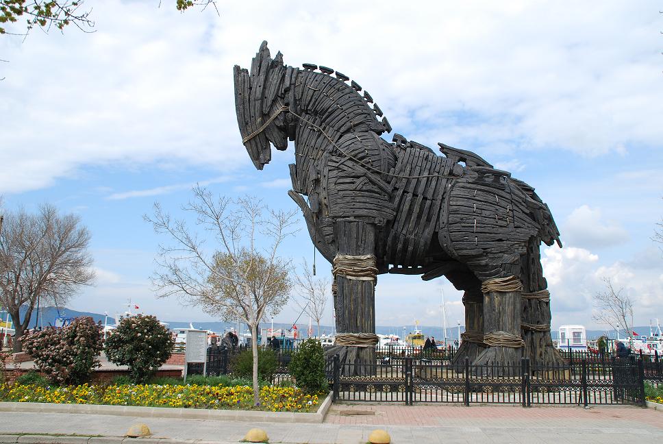 Trojan horse - Canakkale city centre