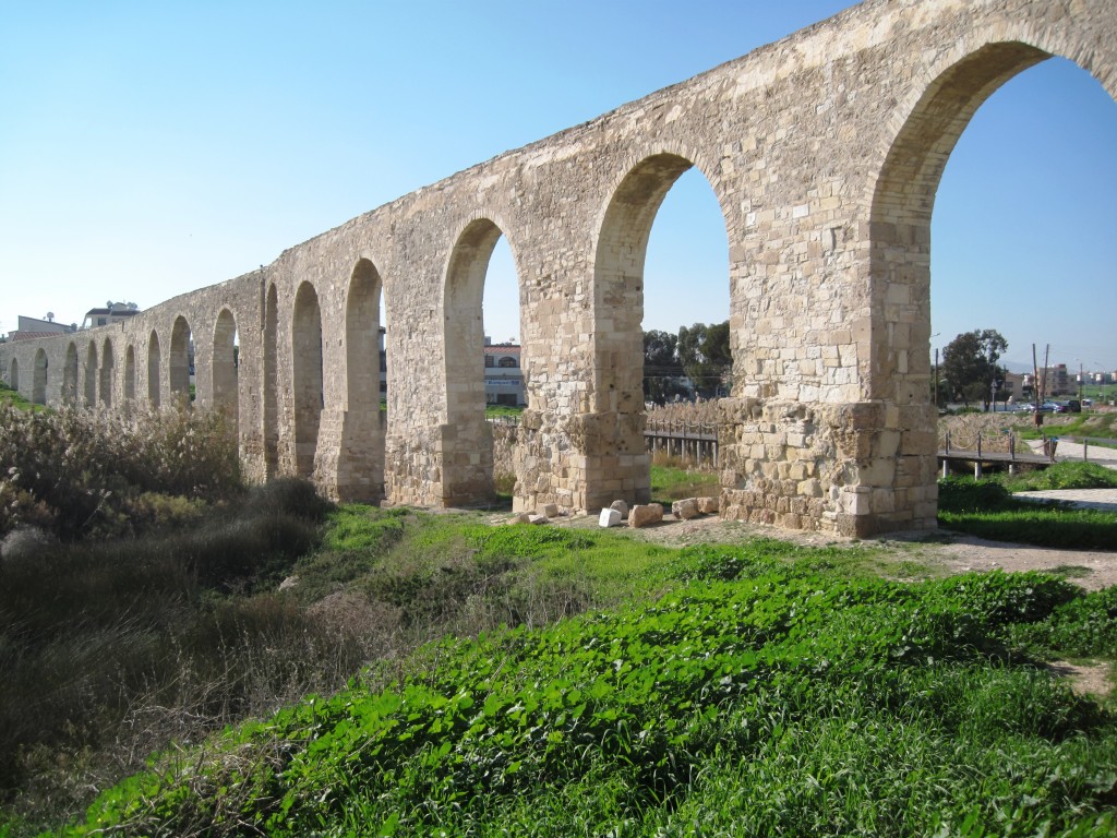 Bekir Pasha Aqueduct, Larnaca. Photo © Dickelbers Wikipedia/CC licence