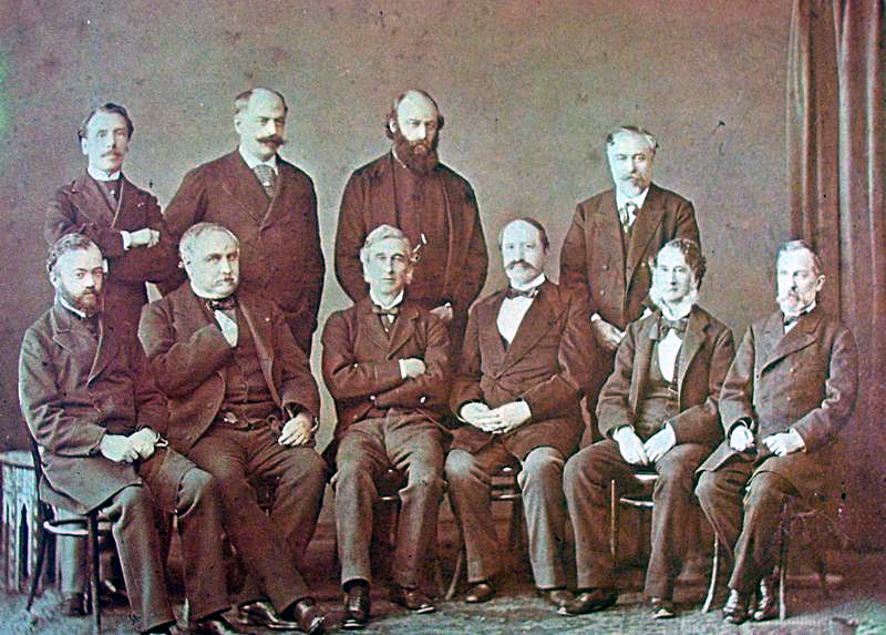 Representatives of the 'Great Powers' who attended the Constantinople 'Tersane' Conference, Dec. 1876 to Jan. 1877