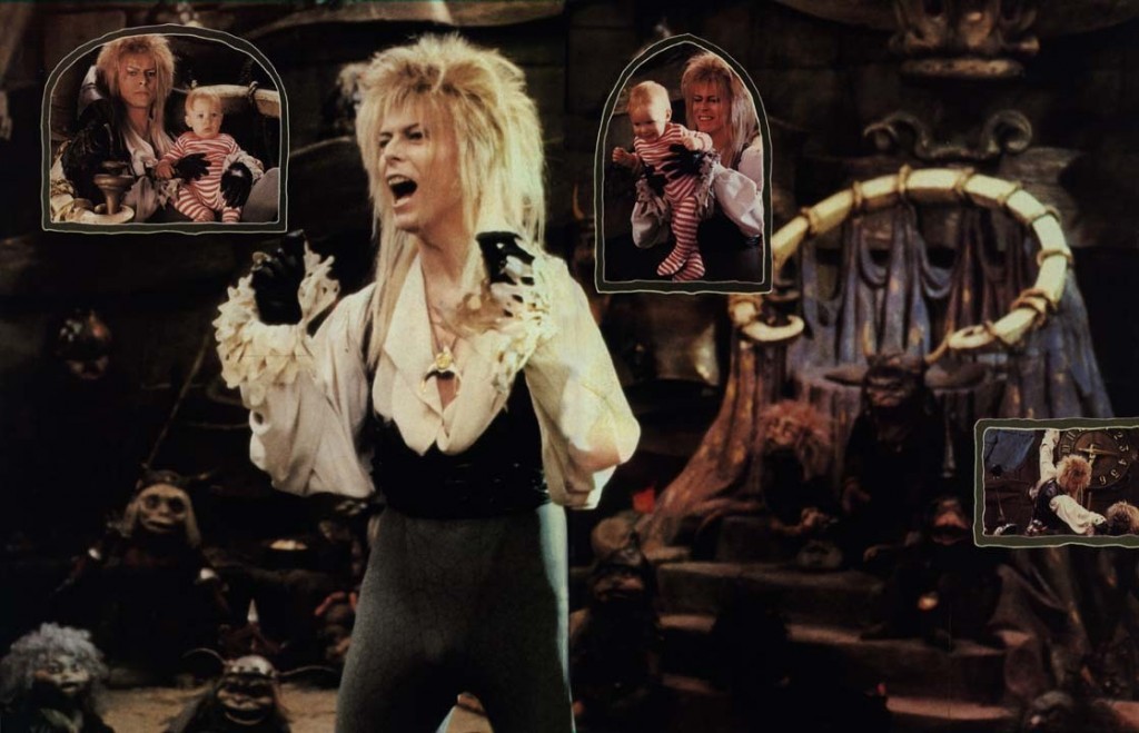 David Bowie starring as the Goblin King in Labyrinth (1986)