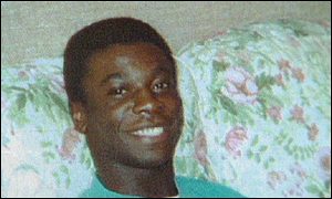 Michael Menson, murdered in racist attack in 1997