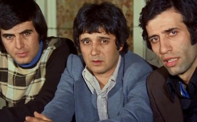 Hababam Sınıfı trio (L-R): Tarık Akan, Halit Akçatepe, & Kemal Sunal