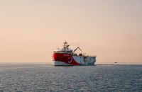 Oruç Reis surveys route for 101 km Türkiye–TRNC gas pipeline, with opening targeted for 2028