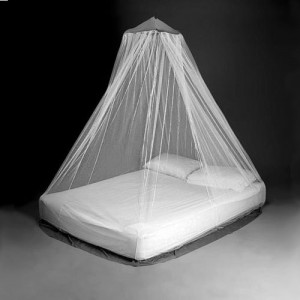 Mosquito nets offer great protection at night.  Image: Safariquip.co.uk