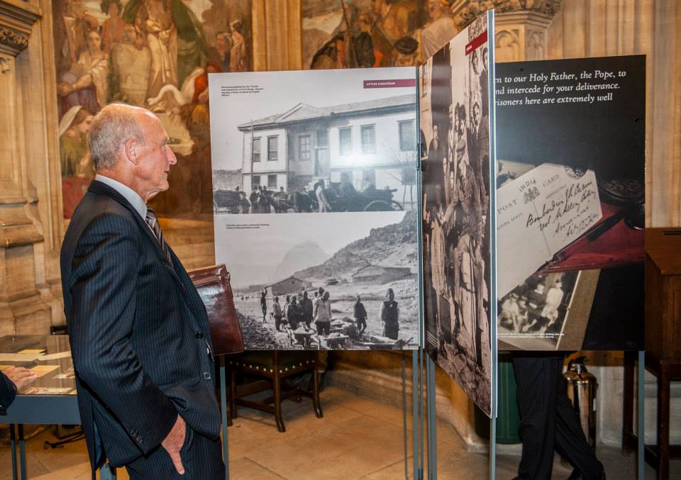 'Passed by Censor' display at the Houses of Parliament earlier this month. Photo: Yunus Emre Institute