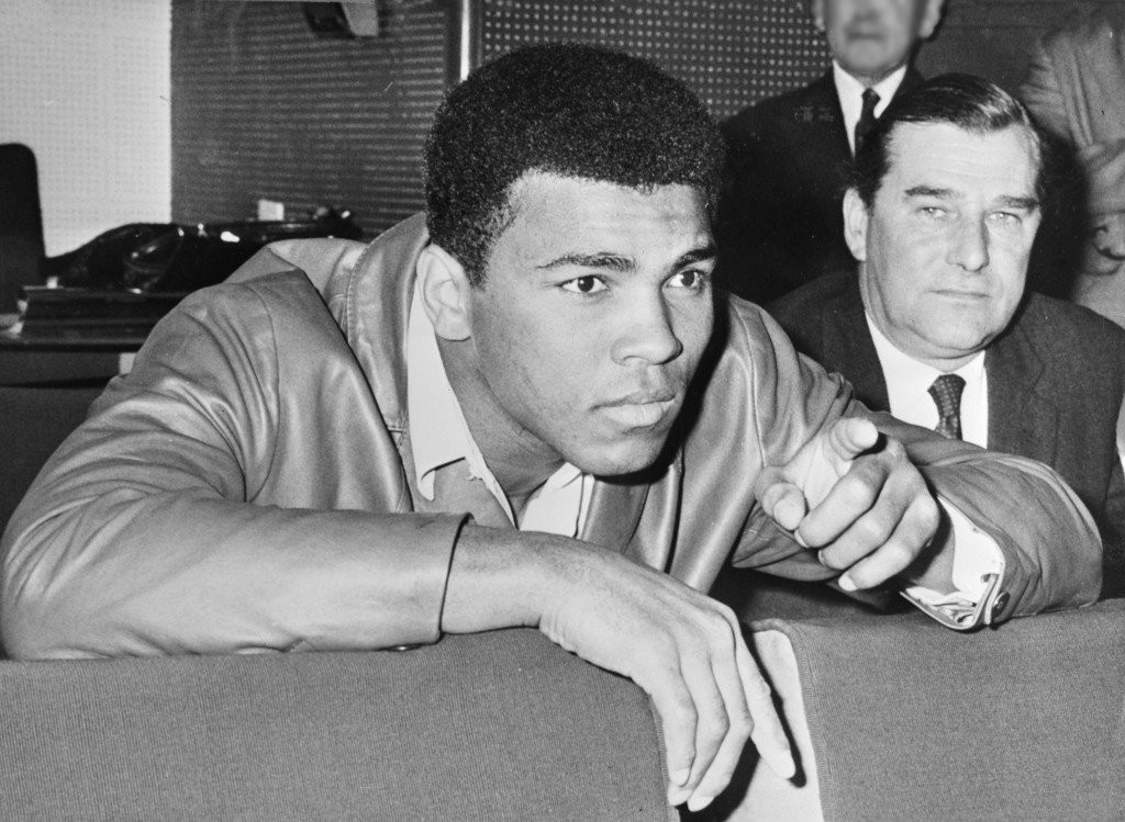 Muhammad Ali, 1966. Photo via Wikipedia