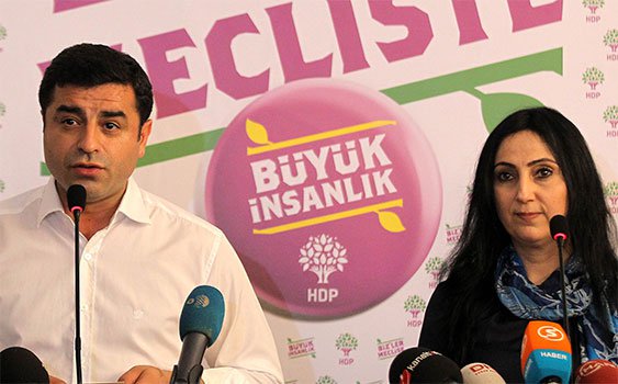HDP co-leaders Selahattin Demirtaş & Figen Yüksekdağ
