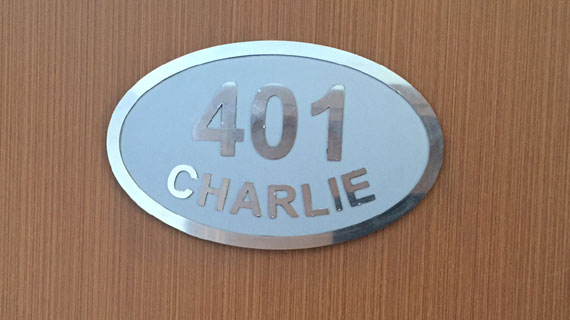 Suite named after British tourist Charles Courtney, who visited the Korumar 52 times
