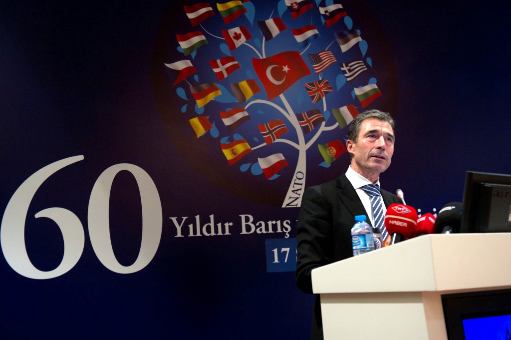 Remarks by NATO Secretary General Anders Fogh Rasmussen in Turkey for country's 60th anniversary of its accession to NATO, Feb 2012. Photo © NATO