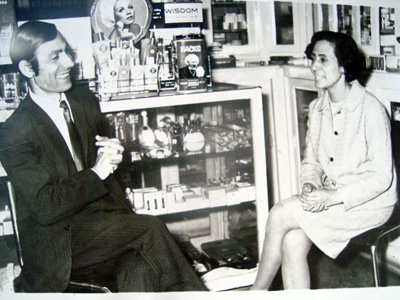 Kamran Aziz was the first female Turkish Cypriot pharmacist, opening her own business - Aziz Pharmacy - in 1947