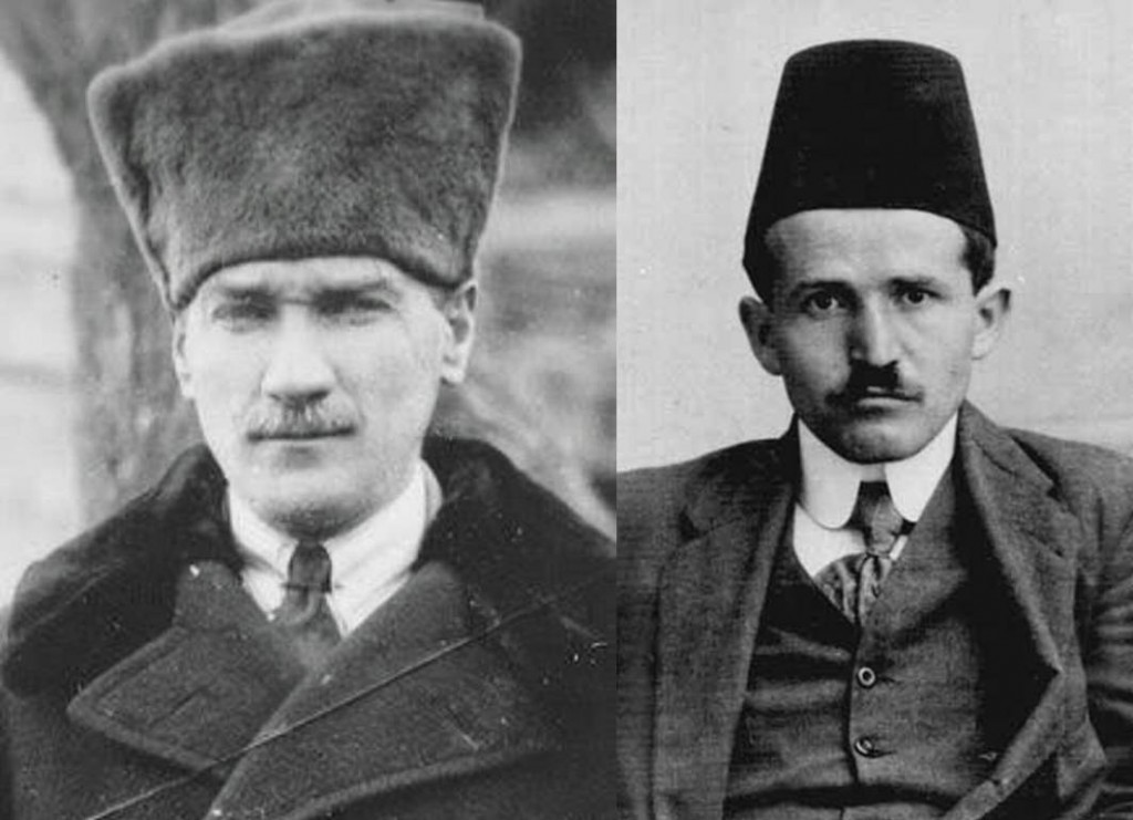 David Ben-Gurion (right) and Mustafa Kemal Atatürk carved their secular nation-state visions from the ashes of the Ottoman Empire