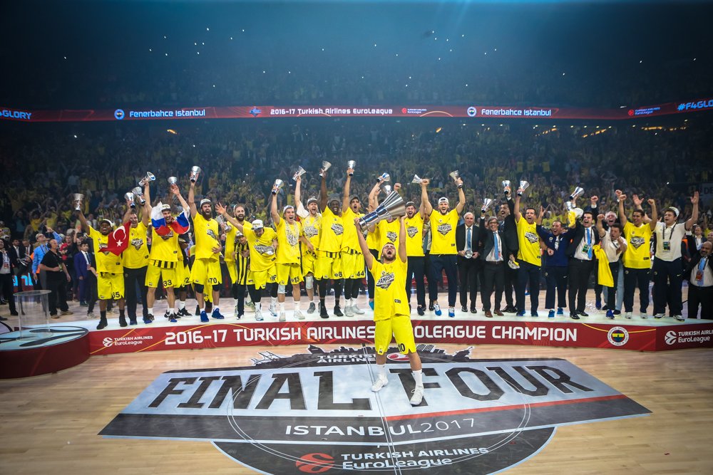 crowned EuroLeague basketball champions –