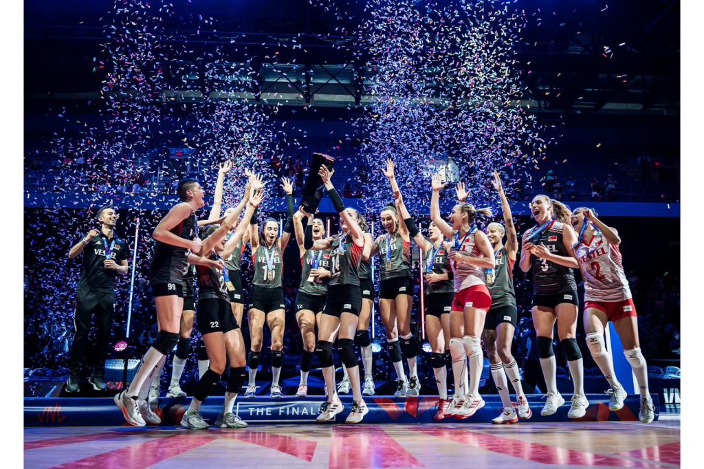 Turkiye women’s volleyball make history as they are crowned VLN World ...